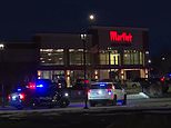 Gunman leaves three dead and injures two police officers after opening fire inside Indiana supermarket