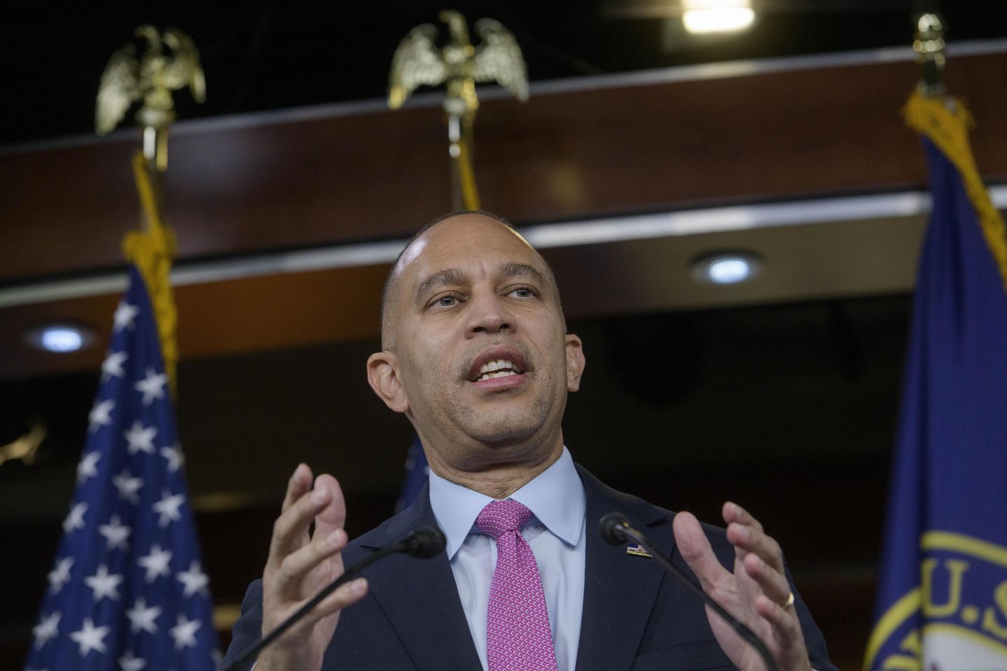 House Democrats plan ‘three-pronged counteroffensive’ against Trump’s assistance freeze